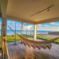 Quartos Casa Pé na Areia，南巴爾內阿里奧的飯店