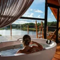 Cabana Água - Hidro, Café da Manhã, Vista para o lago, hotel v mestu Nova Petrópolis