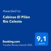 Cabinas El Pilón Río Celeste، فندق في Rio Celeste