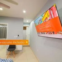 Hermoso Apartamento para 2 personas, a 10 min en vehículo del Zócalo de Oaxaca, hotelli kohteessa Oaxaca City