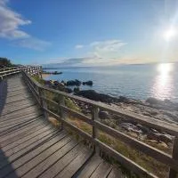 Casa con Vistas al Mar en Ribeira - Playa 5 min, Porche, Parking Privado, hotel u gradu Ribeira