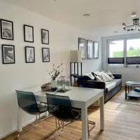 Modern apartment close Bodensee, hotel u gradu Mühlingen
