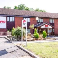 OYO Sunrise Hotel, A46 N Leicester, hotel i Thrussington