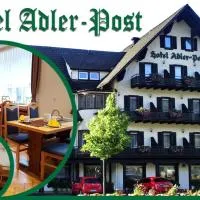 Garni Hotel Adler Post, hotell sihtkohas Baiersbronn