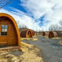 Fossatun Camping Pods & Cottages - Sleeping Bag Accommodation, hotel em Fossatún