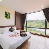 GREENECO DA LAT HOTEL - Khách sạn Green Eco Đà Lạt、ダラットのホテル