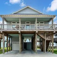 1 King 4 Queens Beachside, viešbutis mieste Bolivar Peninsula