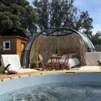 Dôme avec spa privatif, vue montagne & accès piscine - Domaine l'Aghja Vallica, hotel u gradu 'Vallica'