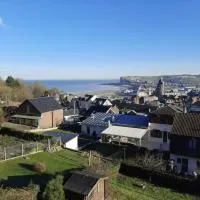 Maison avec vue panoramique mer, hotel v destinaci Le Tréport