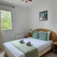 Chalet paisible Forêt, Plage, Piscine, Tennis et activités, hotel Ondres-ban