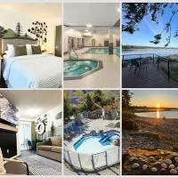 Old Forest Resort Suite Heated Pool Hot Tub Sauna Beach Vancouver Island, viešbutis mieste Nanoose Bay