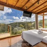 Charmosa cabana com vista incrível na serra VST005, Hotel in São Paulo dos Pinhais
