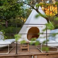 Roussillon में, होटल Tipi à Roussillon