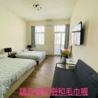 룽탄에 위치한 호텔 紅橋驛站 桃園市民宿136號