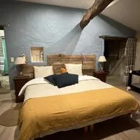 Chambre 35 m2 spacieuse calme avec piscine Sud Charente,Bardenac的飯店