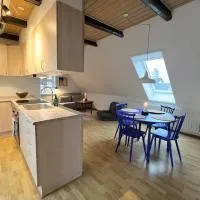 Bright Nordic Loft Apartment, hotelli kohteessa Spottrup
