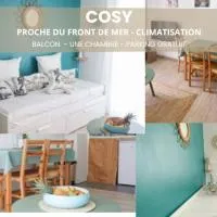 Cosy - 2pers - Proche front de mer - By Sister Home, hotel i Sainte-Clotilde