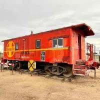 Midnight Train to Marfa 1948 Caboose, hotel in Marfa