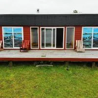 Cabañas Chiloé Quemchi Laguna Popétan, viešbutis mieste Chohen