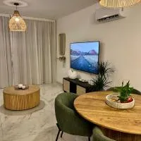 FatCow Beach Apartment Ultra, hotell i Lárnaka