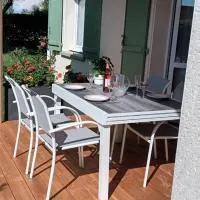 Chez Maxou - 3 ēpis Jardin Clos-Garage-Dogfriendly, מלון ברבל