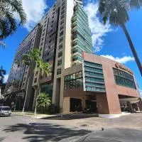 Flat particular com varanda, garagem e wi-fi no Hotel Grand Mercure, hotel di Brasília
