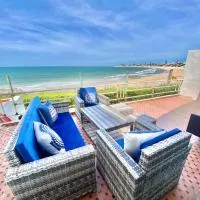 Please add me - Plus One 514 six six two 5576 - Villa Paradise Beach - Sidi Bouzid - Ocean Sunset Views & Pools, hotelli kohteessa Douar Ourlali