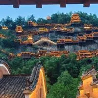Wangxian Valley Qingchuanxingguan - Wangxian Valley Scenic Area, hotel em Jiangcun