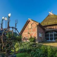 Reetdachhaus mit Elbblick, hotel sa Lenzerwische