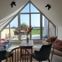 Het Weiland Villa Jersey, hotel i Damme