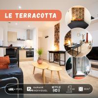 Le Terracotta, plein centre, garage, WIFI-Netflix, hotel near Montbeliard – Courcelles Aerodrome - XMF, Montbéliard