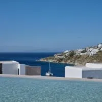 Iria Blue Mykonos, hotel Platísz Jalószban
