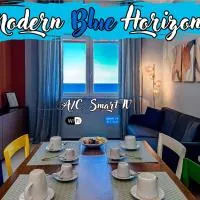 Modern Blue Horizon - Spiagge 200m - AC - SmartTV, хотел в Коголето