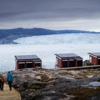 Eqi Glacier Lodge - World of Greenland - 5 hours boat trip from Ilulissat & full board included, hotel i Ilulissat