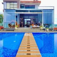 De Pointé Resort & Resto, hótel í Campaka