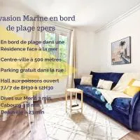 L'évasion Marine à la plage 2P, hotel in Houlgate