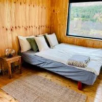 Nykmark - Eco House - Room Blåtinden, hotel en Bøstad