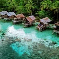 Meos Ambower Homestay Raja Ampat, hotel di Fam