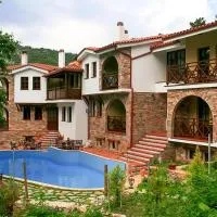 Kazaviti Luxury Suites, hotel em Mikrós Prínos
