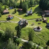 Gyimesi Skanzen, hotel i Valea Boroş