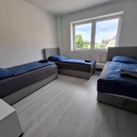 Unterkunft mit 4 Schlafzimmern - ideal gelegen bei Flughafen, Porsche & DHL, Hotel in der N&auml;he vom Flughafen Leipzig/Halle - LEJ, Schkeuditz