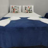 Quarto suíte 8, cama casal1, cama solteiro 1, hotel cerca de Aeropuerto de Maraba - MAB, Marabá