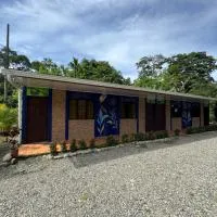Cocles में, होटल Cabinas Caribe Azul