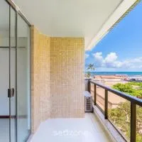Apartamento Vista Mar 190m da Praia BSR0203, hotel a Cururupe
