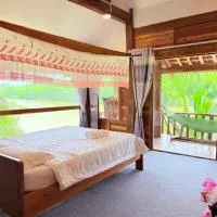 Green Bamboo Lodge Resort、カッティエンのホテル