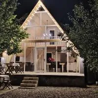 A frame Family House Quba, Guba, Qeçreş,Qəçrəş,Qecresh, hotell i Qǝçrǝş