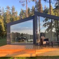Viesnīca Mazury Resort - nowoczesna stodoła 15 m od jeziora pilsētā Makosieje
