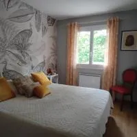 Deux Chambres Doubles pour 4 personnes, hotel u gradu Polliat