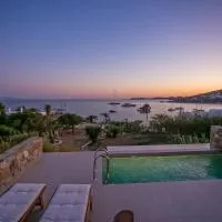 Only yours , Mykonos - Private pool & sea view suites near Scorpios、パラガのホテル