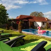 Nature-Surrounded Transylvanian Home with Pool, hotel v mestu Damiş